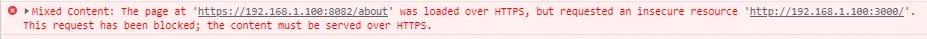 Origin 是 HTTPS、Host 是 HTTP